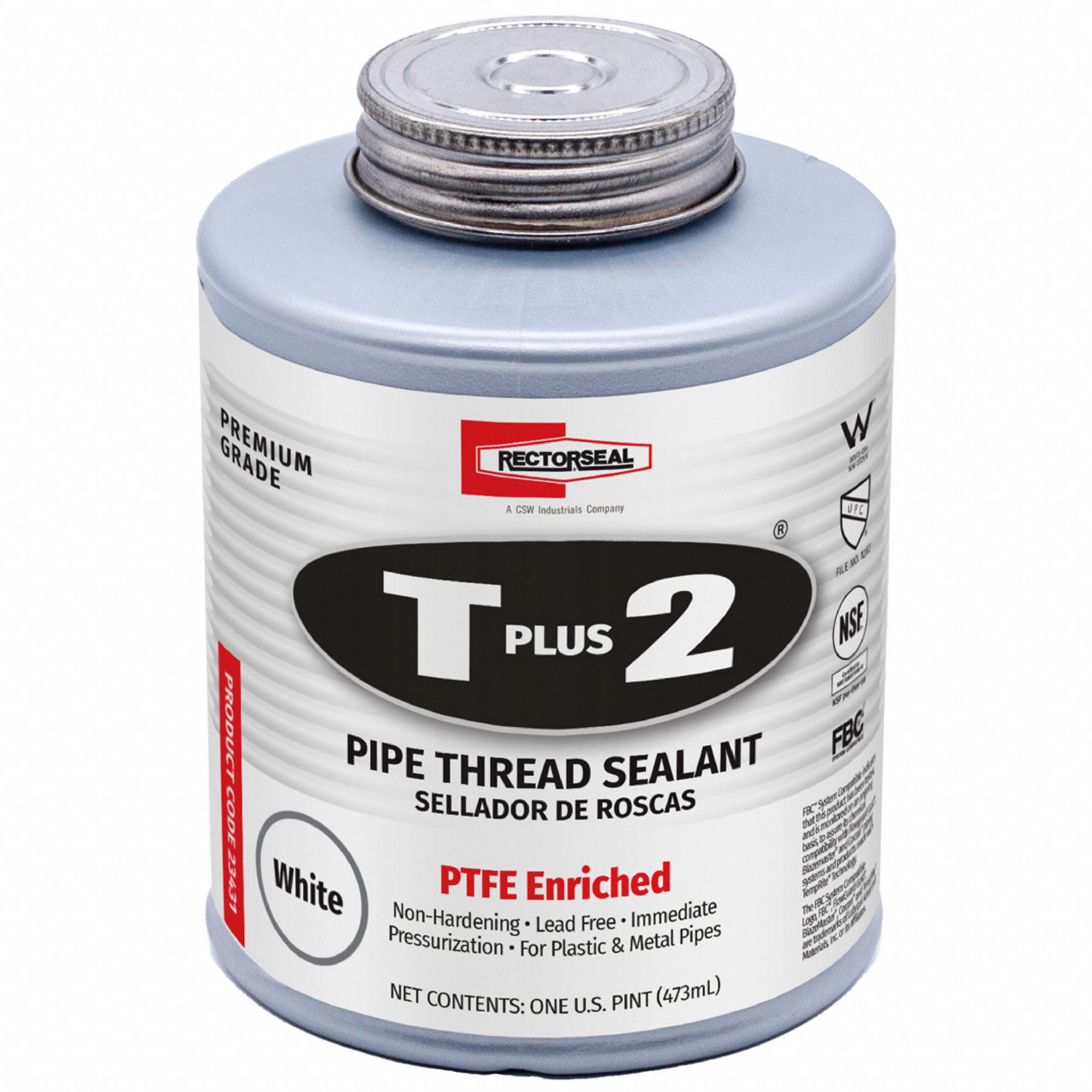 t plus 2 pipe thread sealant