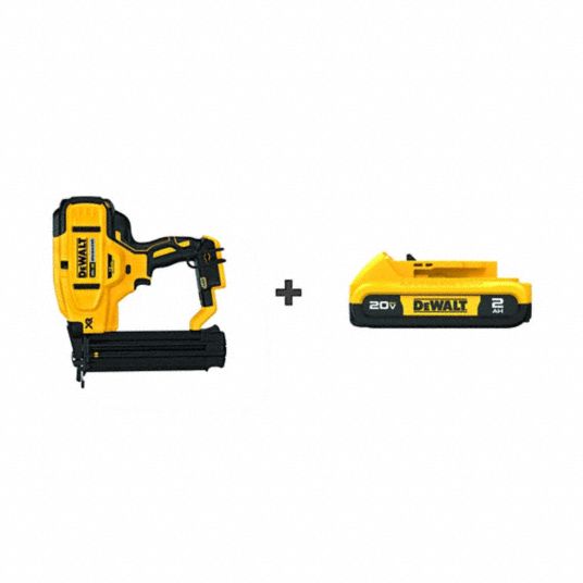 Dewalt 20 volt online 18 gauge nail gun