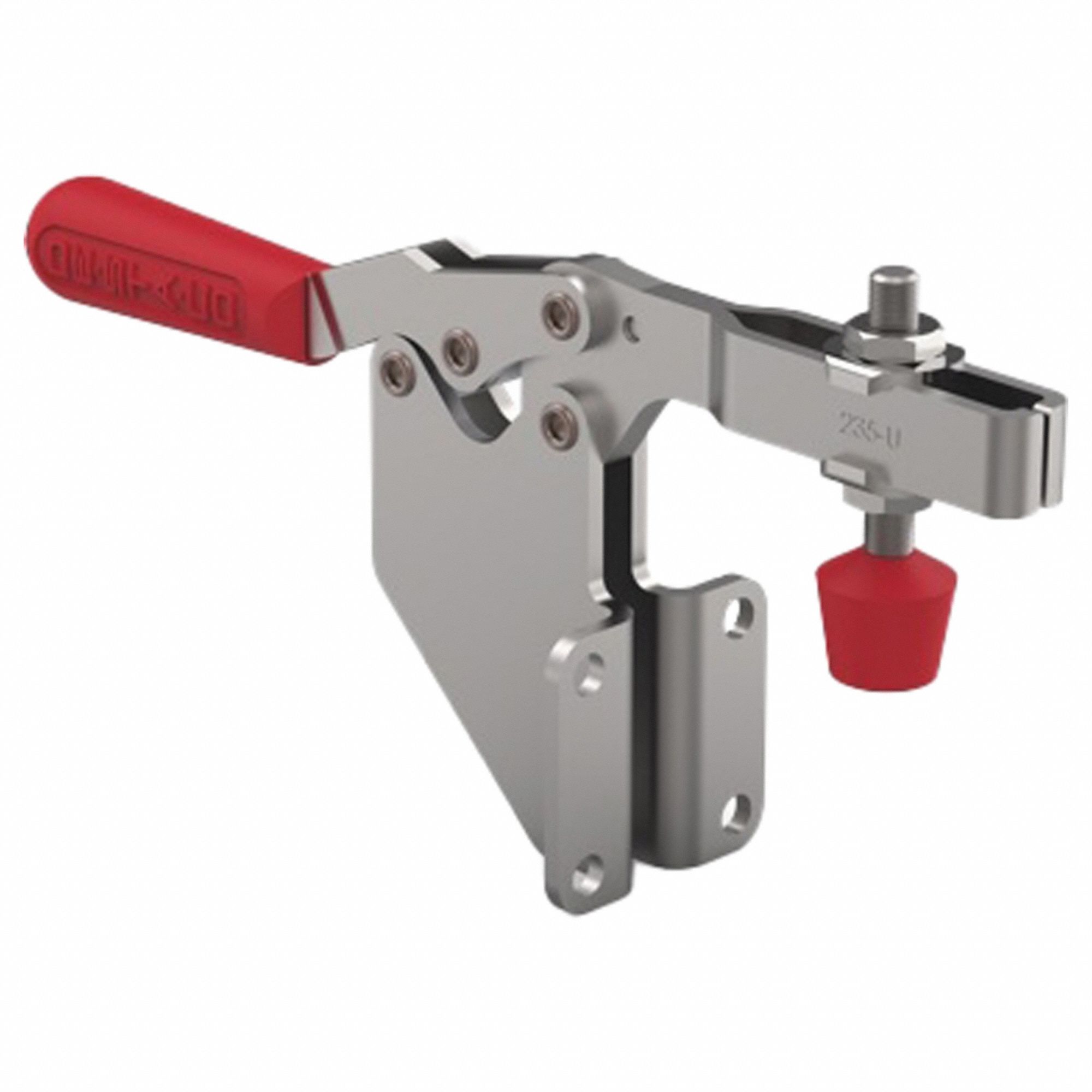 Hold-Down Clamp: Std Horizontal  Handle, Front Base Mounting, 92° Clamp Arm Opening Angle