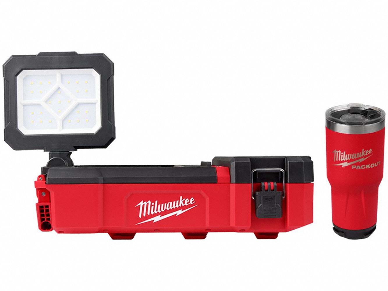 Work Light and Tumbler