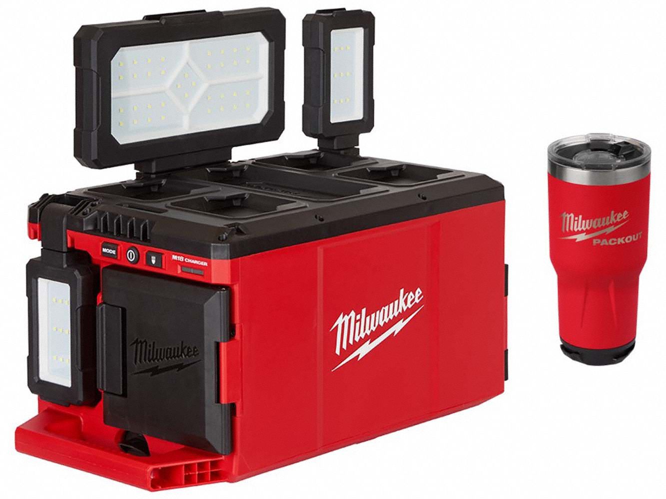 Work Light and Tumbler