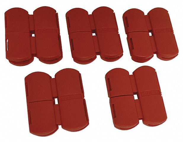 Clamshell Adapter, Red: Fits Willshire Brand, 10 PK