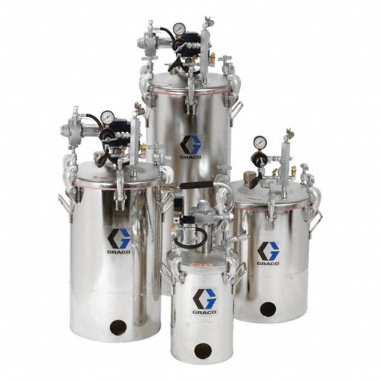 GRACO, 2 gal Capacity, 100 psi Op Pressure Max, HIGH PRESSURE TANK