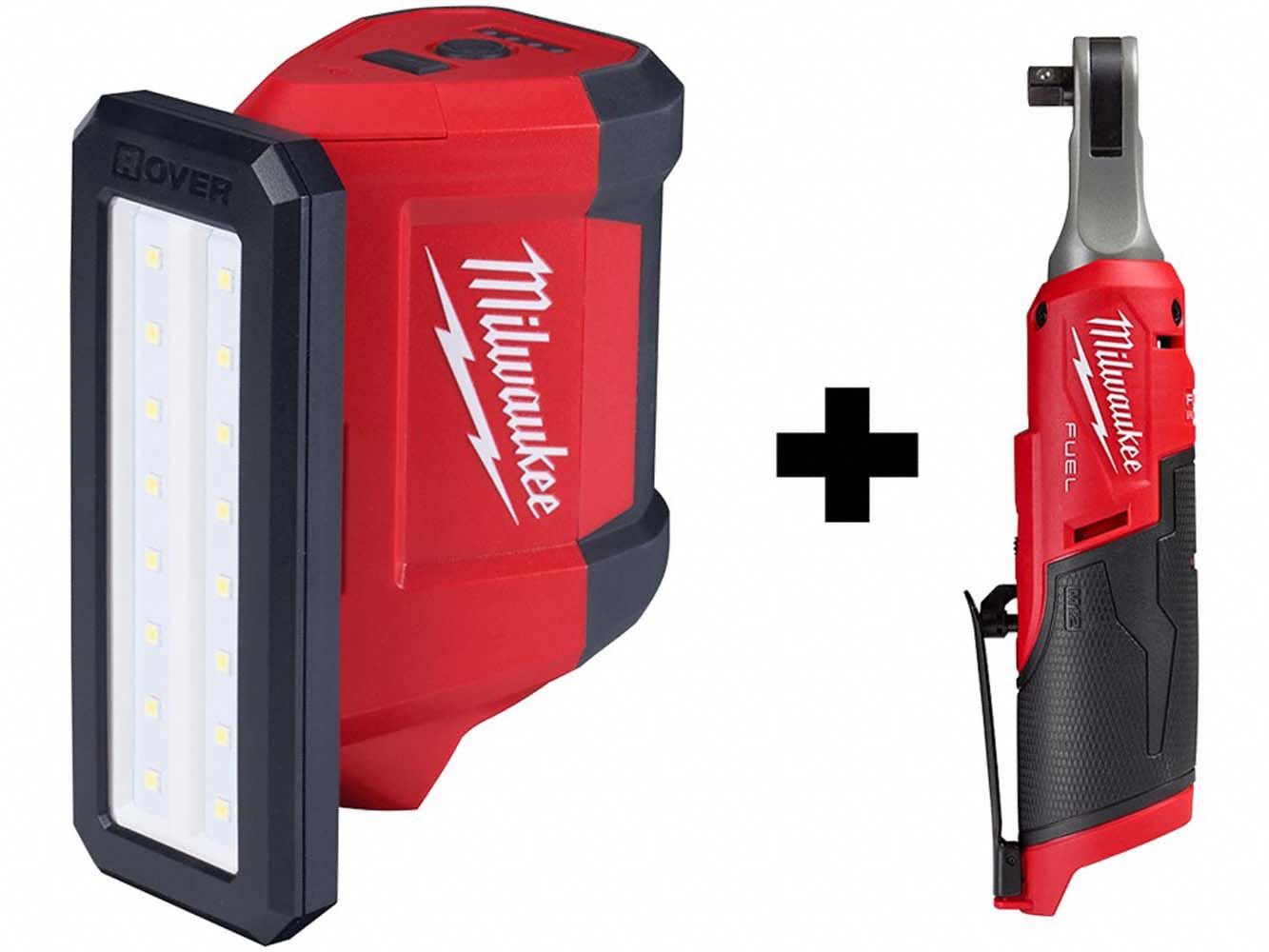 MILWAUKEE, 35 ft-lb Fastening Torque, 35 ft-lb Torque - Max, Ratchet ...