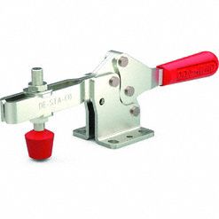 Toggle Clamp: Std Horizontal  Handle, Flange Base Mounting, 750 lbf Holding Capacity - Max