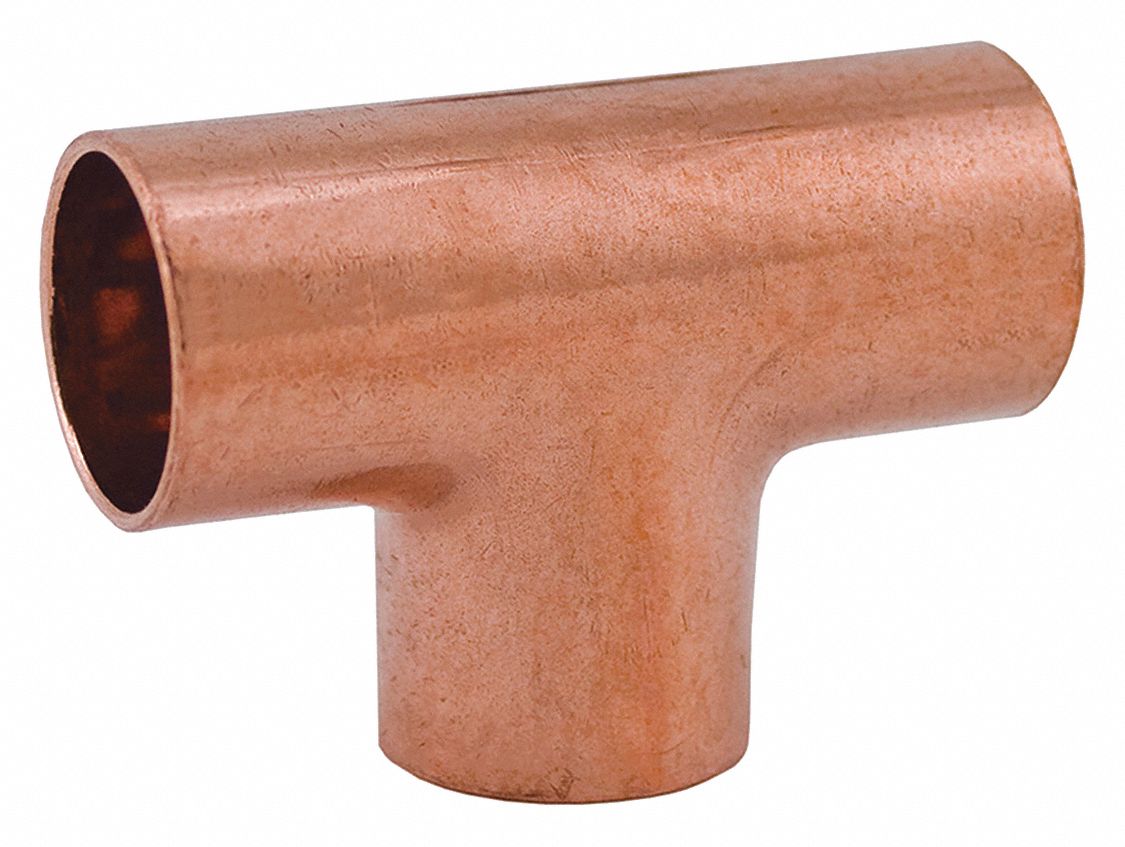 Tee, Copper, 1/2,