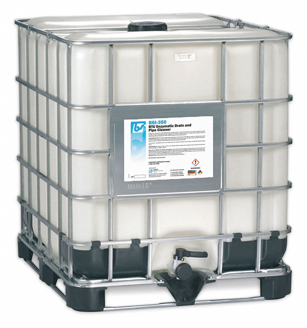 Drain and Pipe Cleaner 275 gal Tote