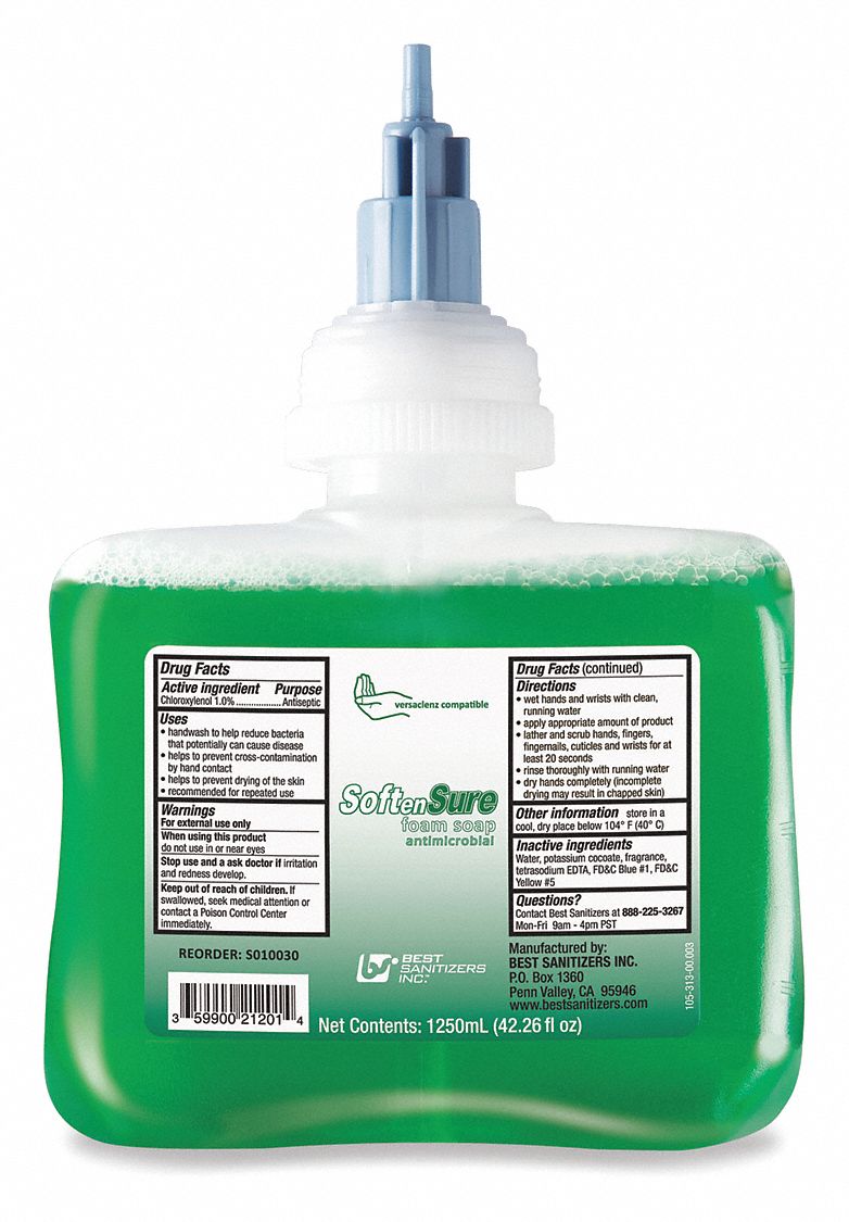 Antimicrobial Foam Soap 1.25L PK6