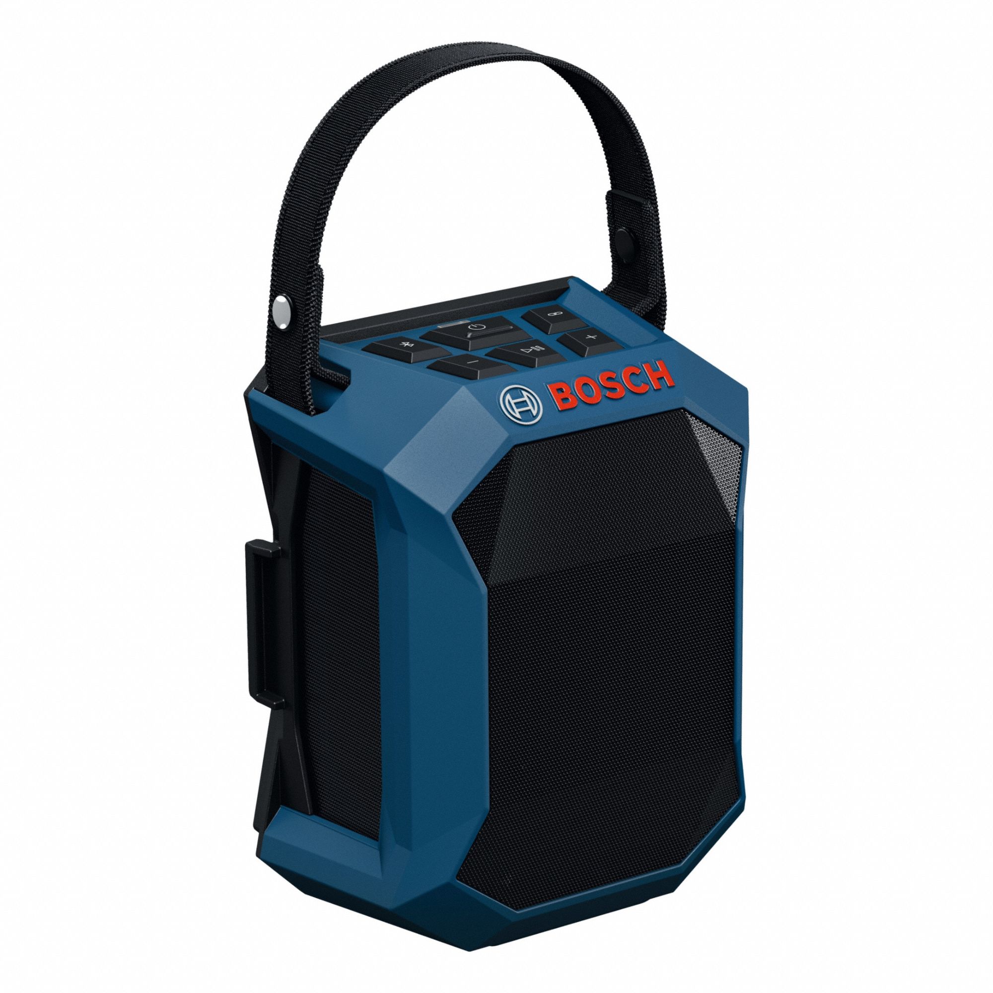 Jobsite Speaker: Speaker, Bosch 18V, Bluetooth®, ASTA Approved to BS 1362/BS 1363/A, USB-C