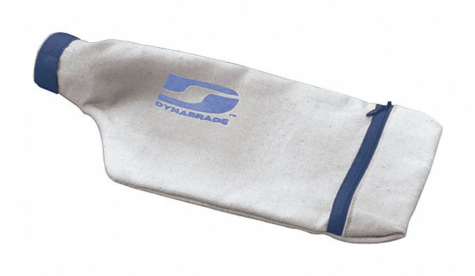 Dust Bag: For 56303, Zipper Closure, 1 in Hose Dia, 1 Micron, Self Generated Vacuum, 56304
