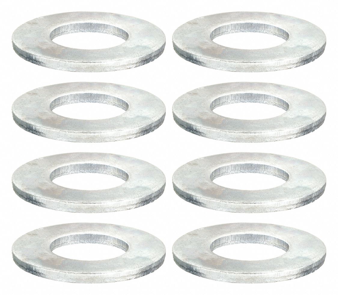Flat Washer: Mfr Part # PP60280G, 8 PK
