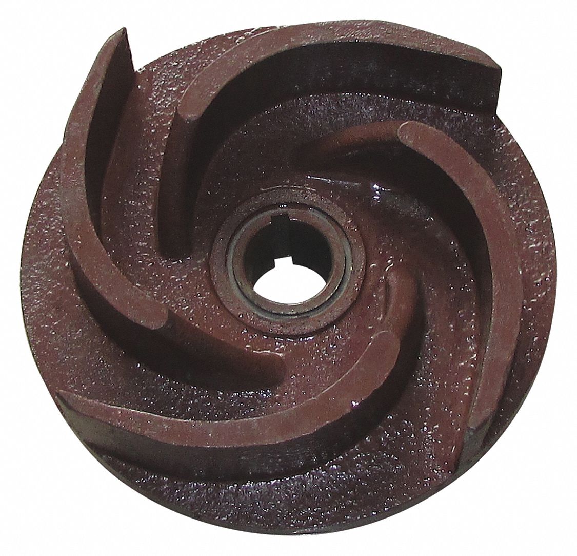 IMPELLER,CAST IRON,5-7/16 IN DIA