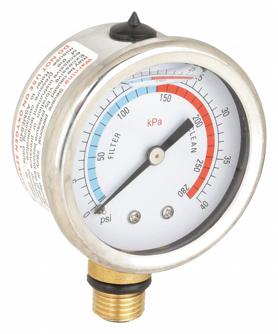 Oil Pressure Gauge with O-Ring