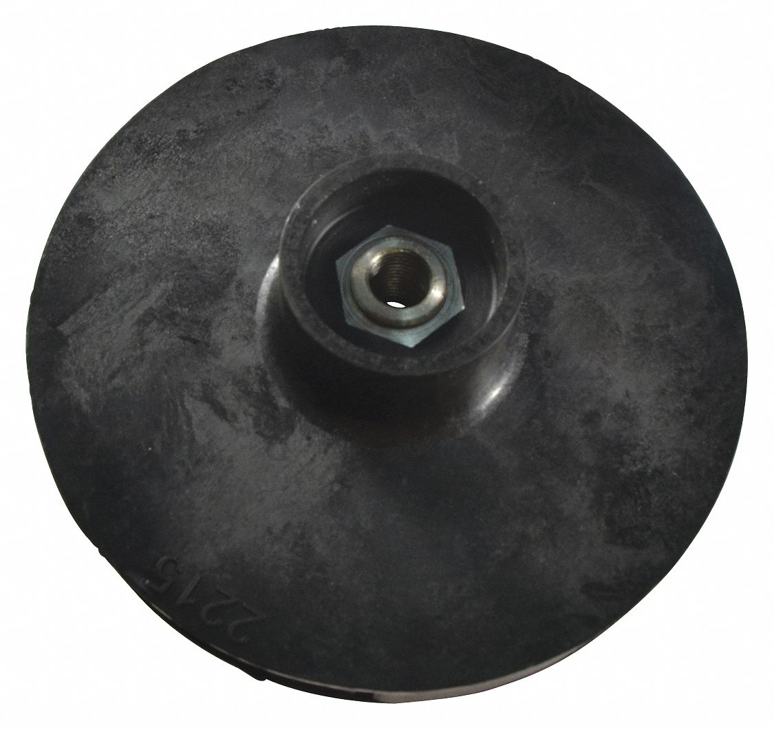 PUMP IMPELLER,4.8",NORYL FOR 2YEW2,2YEW3