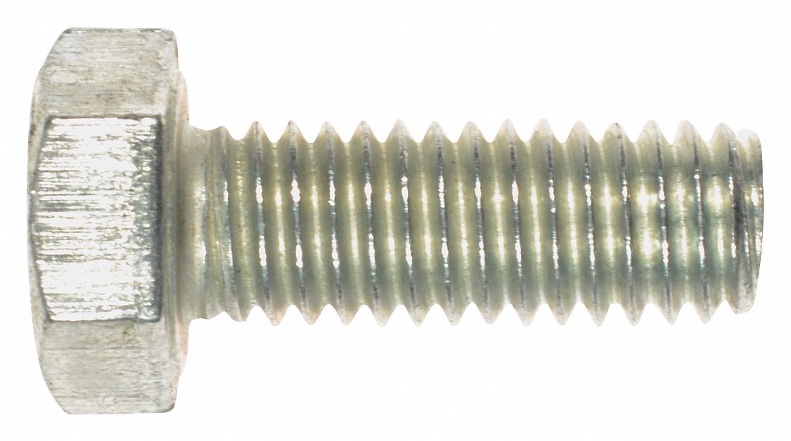 DAYTON Hex Head Cap Screw,3/8 x 1: For 2ZWZ6-Z9/2ZXA1-A8/2ZXJ1-N9