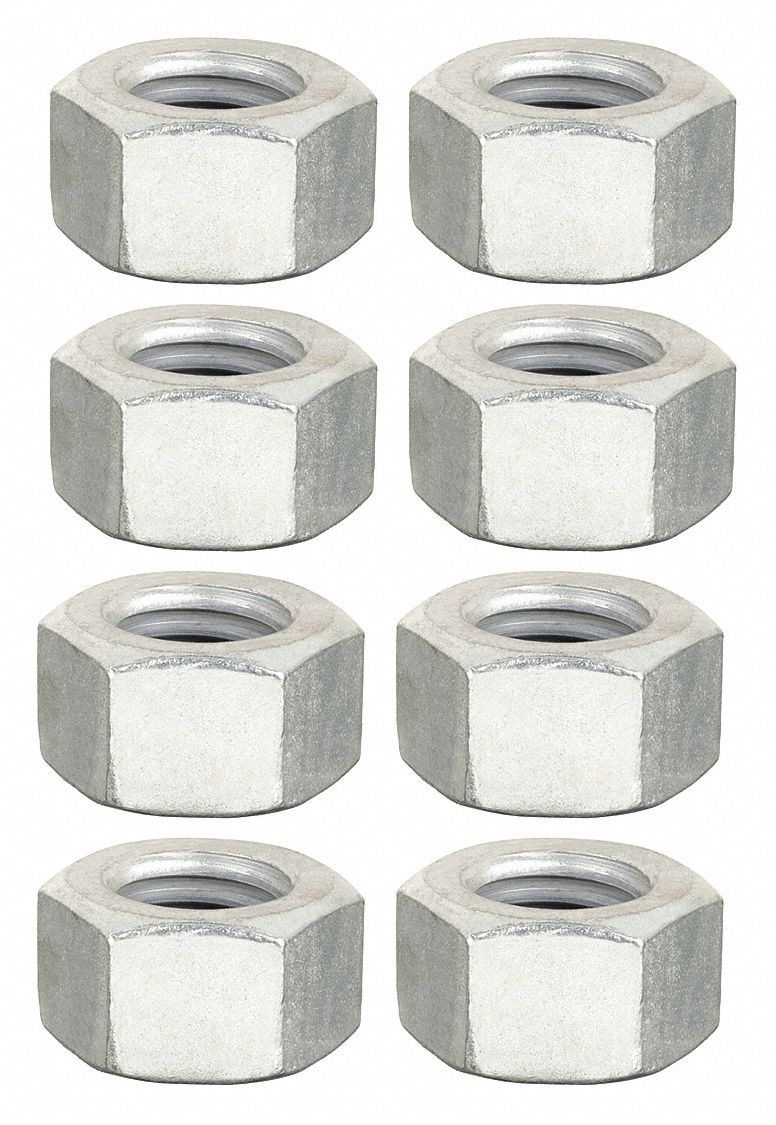 Zinc Plated, 1/2-13: