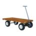 Wagon Trucks with Flush Wooden Deck