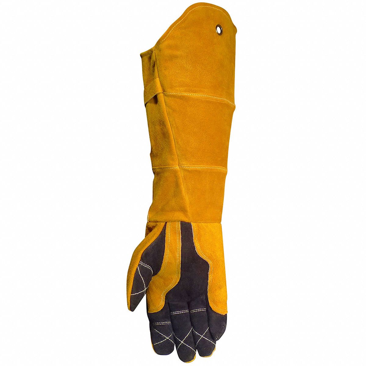 CAIMAN Welding Gloves Wing Thumb, Extended Gauntlet Cuff, Premium