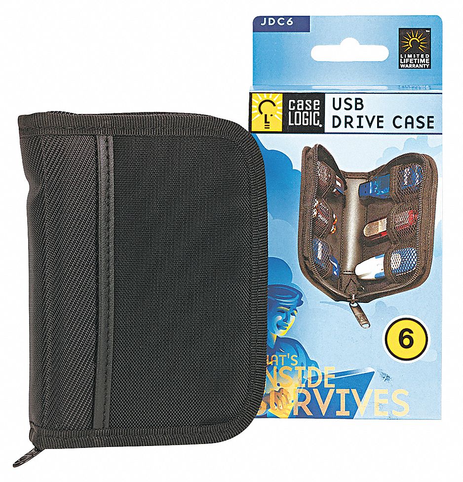 23K215 - USB Drive Case Cap 6 Neoprene/Nylon