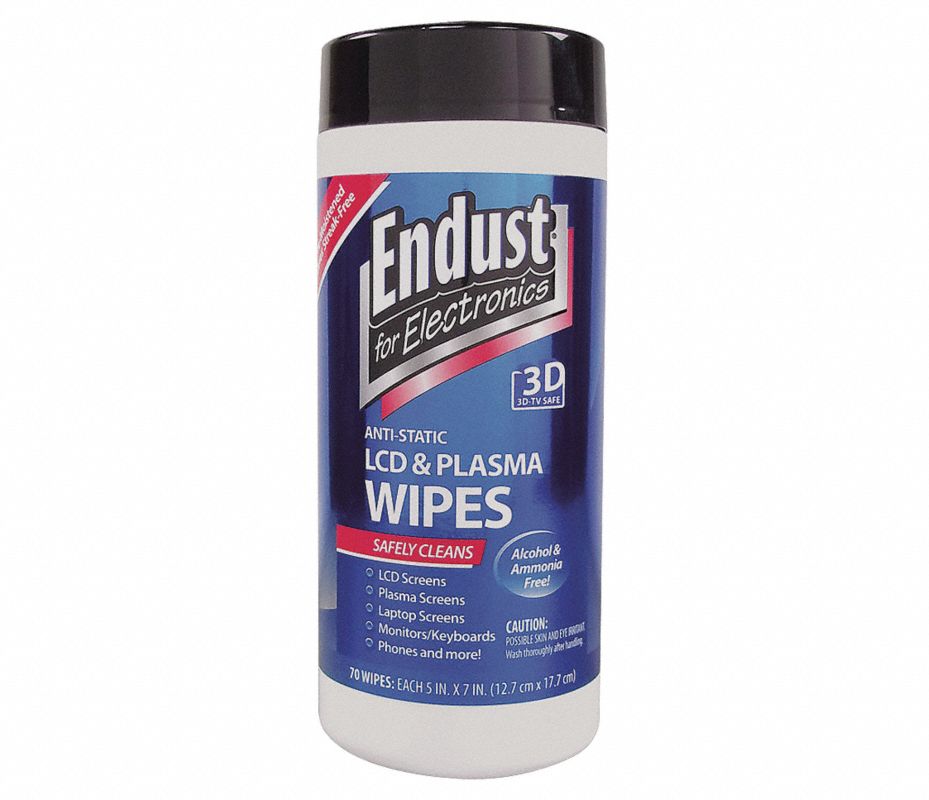 ENDUST 7 x 5" Toallitas Húmedas 23K260 END11506 Grainger México