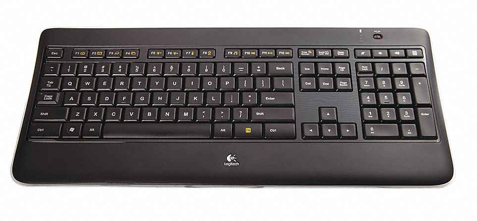 23K321 - Keyboard Black Wireless