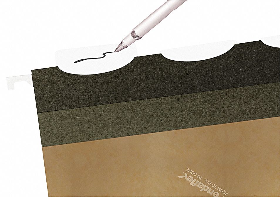 Hanging File Folders: 8 1/2 in Ht, 11 in Wd, 11 Pt. Stock, 3/4 in Expanded Dp, 25 PK