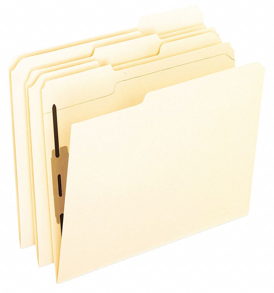 PENDAFLEX Letter Size File Folders, 1/3 Tab Cut, 8 1/2 in Height, 11 in