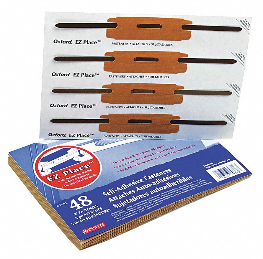 PENDAFLEX File Folder Fasteners,PK48 23K408PFX99372 Grainger
