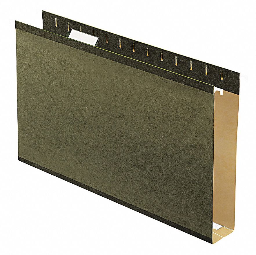 PENDAFLEX Box Hanging File Folder, Std Green, PK25 23K411PFX4153X2