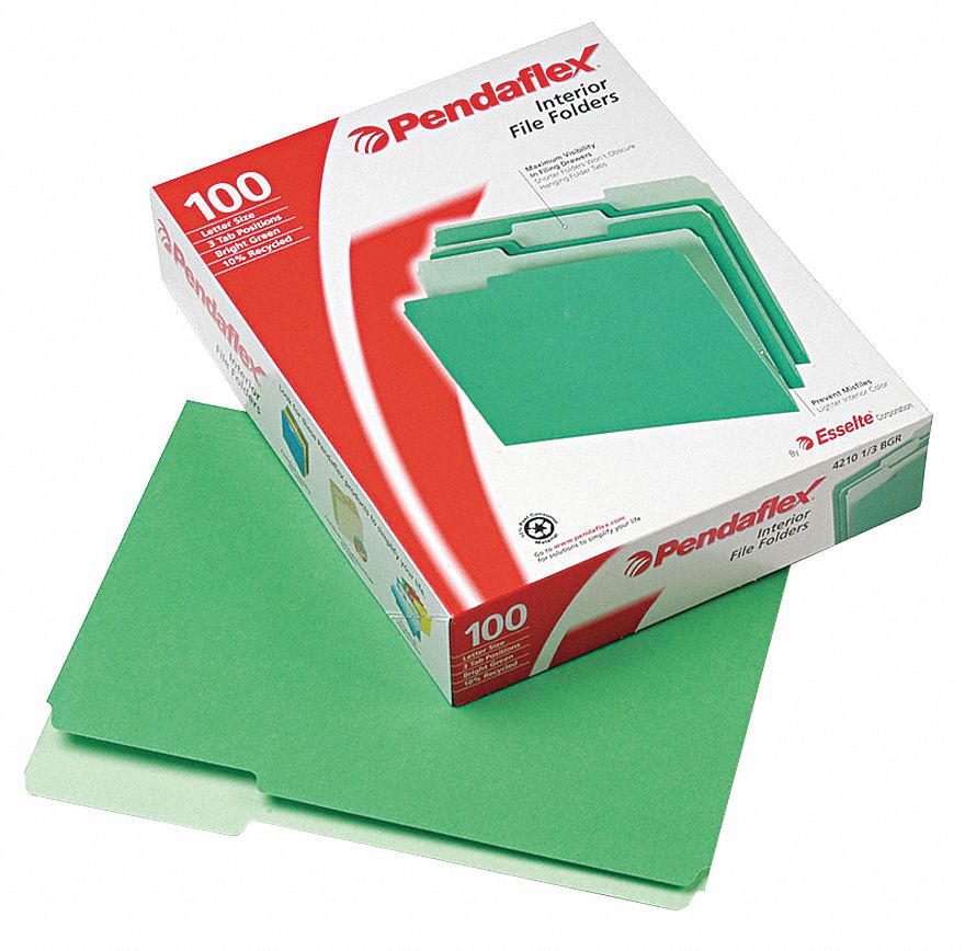 PENDAFLEX, 8 1/2 in Ht, 11 in Wd, File Folders 23K473PFX421013BGR