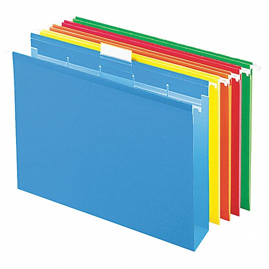 1/2 Cut Tab Assorted Letter Sold as 1 Package 12/Pack Multi Section Divide it Up File Folder 