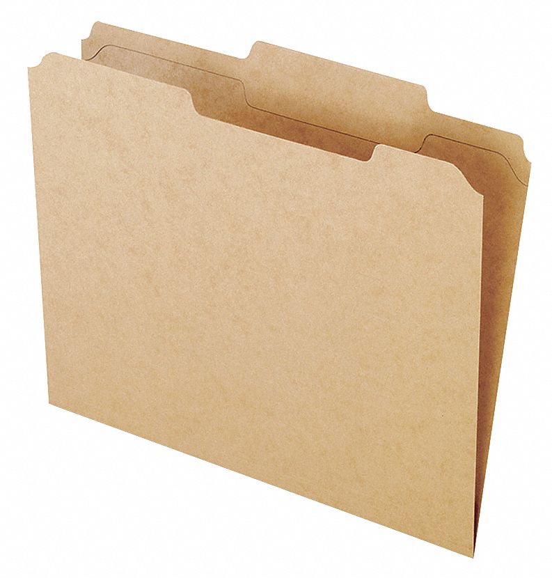PENDAFLEX Letter Size File Folders, 1/3 Tab Cut, 8 1/2 in Height, 11 in
