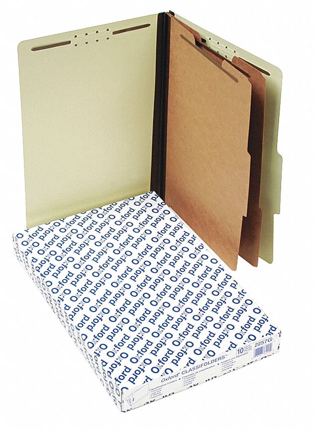 PENDAFLEX Legal Size File Folders, 2/5 Tab Cut, 8 1/2 in Height, 14 in