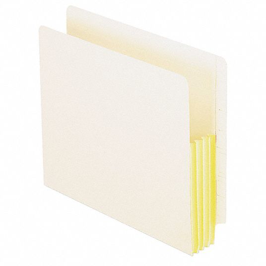 PENDAFLEX, 10 Pockets, Manila Stock, Expandable File Folder 23K565