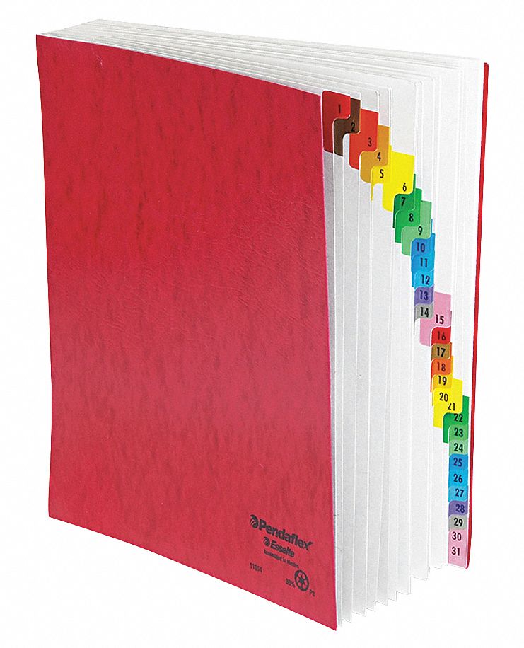 PENDAFLEX, 30 Pockets, AcrylicCoated PressGuard(R), Daily (131