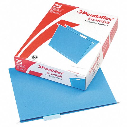 PENDAFLEX, 8 1/2 in Ht, 11 in Wd, Hanging File Folders 23K654