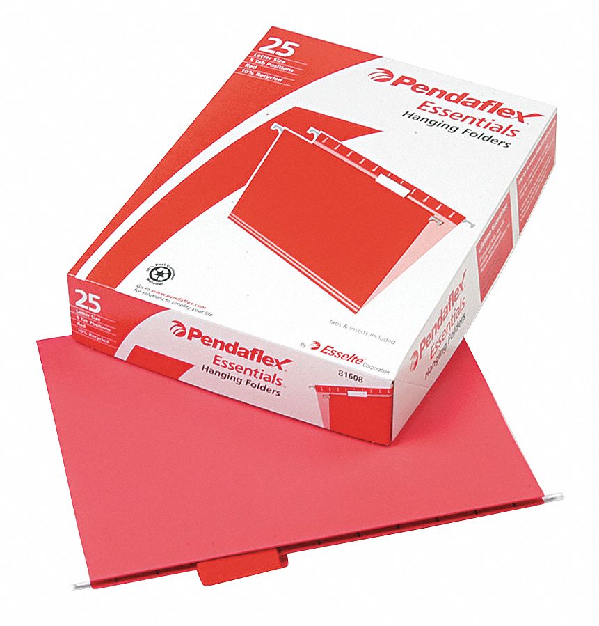 PENDAFLEX, 8 1/2 in Ht, 11 in Wd, Hanging File Folders - 23K739 ...