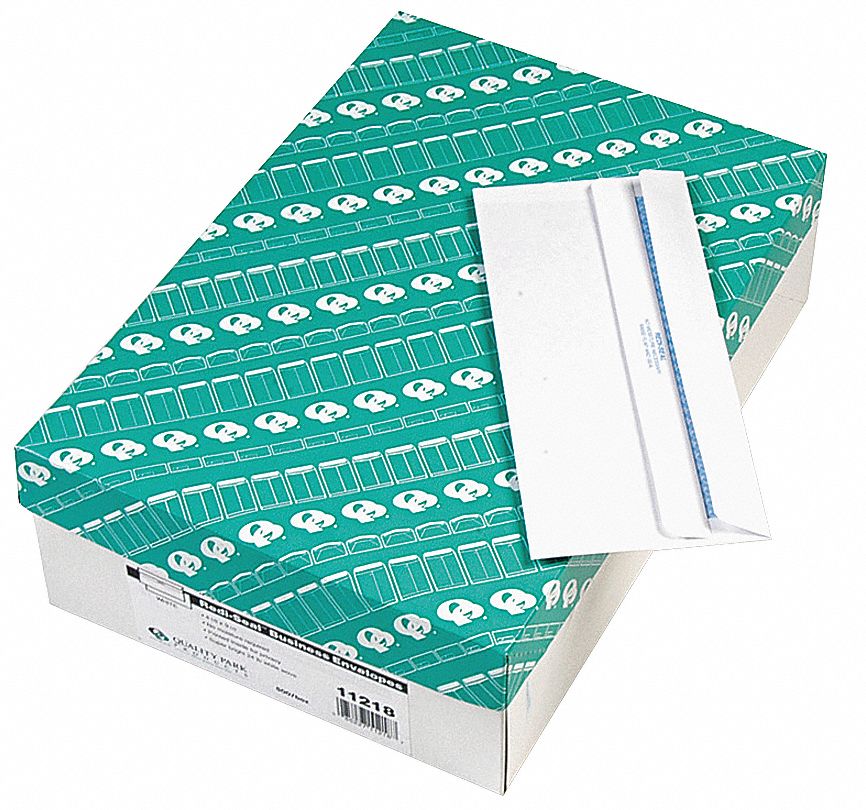QUALITY PARK, 10 Envelope Size, Self Adhesive, Business Envelopes