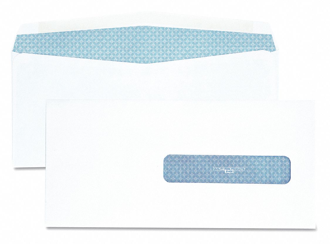 QUALITY PARK, 1 Windows, Bottom Right, Window Envelopes 23K978