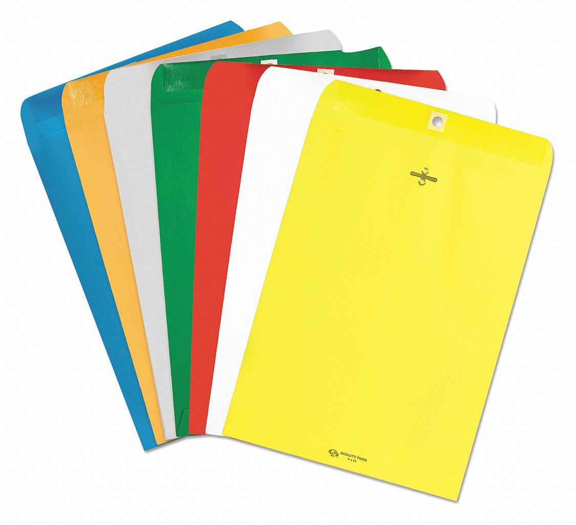 QUALITY PARK, #90 Envelope Size, Paper, Catalog Envelopes - 23K985 ...