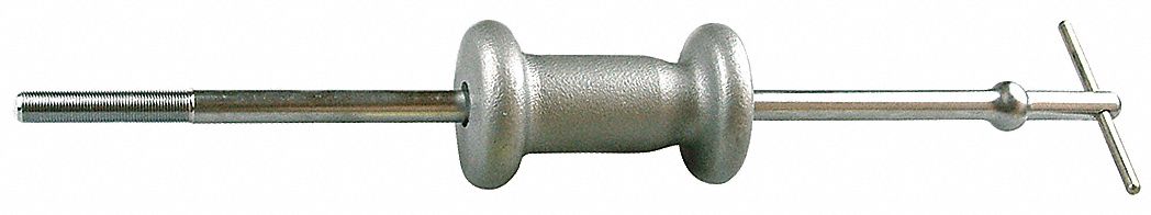 Slide Hammer Unit: 5.5 lb Wt, 16/25 in Rod Dia, 24 in Overall Lg, 5 3/8 in Lg, 3 1/4 in Dia