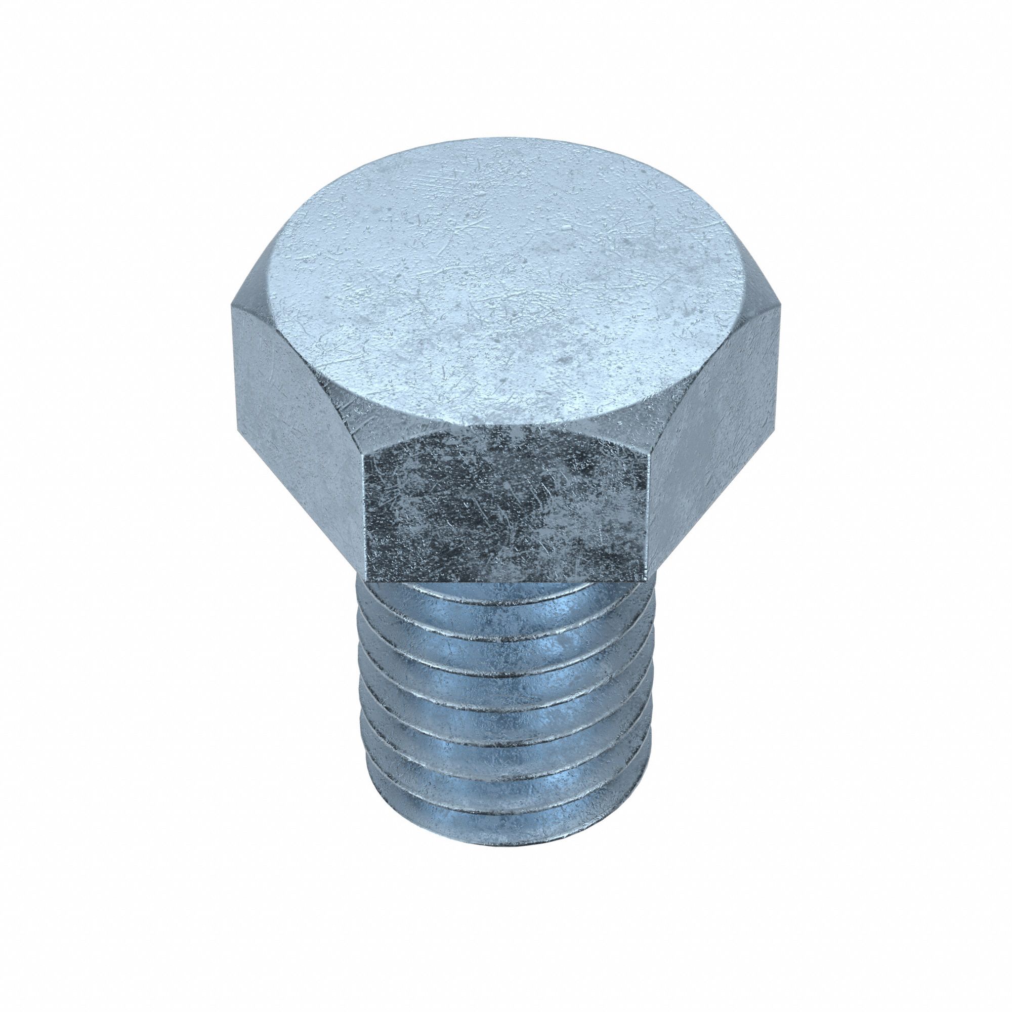 Hex Head Cap Screw: Steel, Grade 5, Zinc Plated, 1/2"-13, Coarse, 3/4 in lg, Globally Sourced, 25 PK