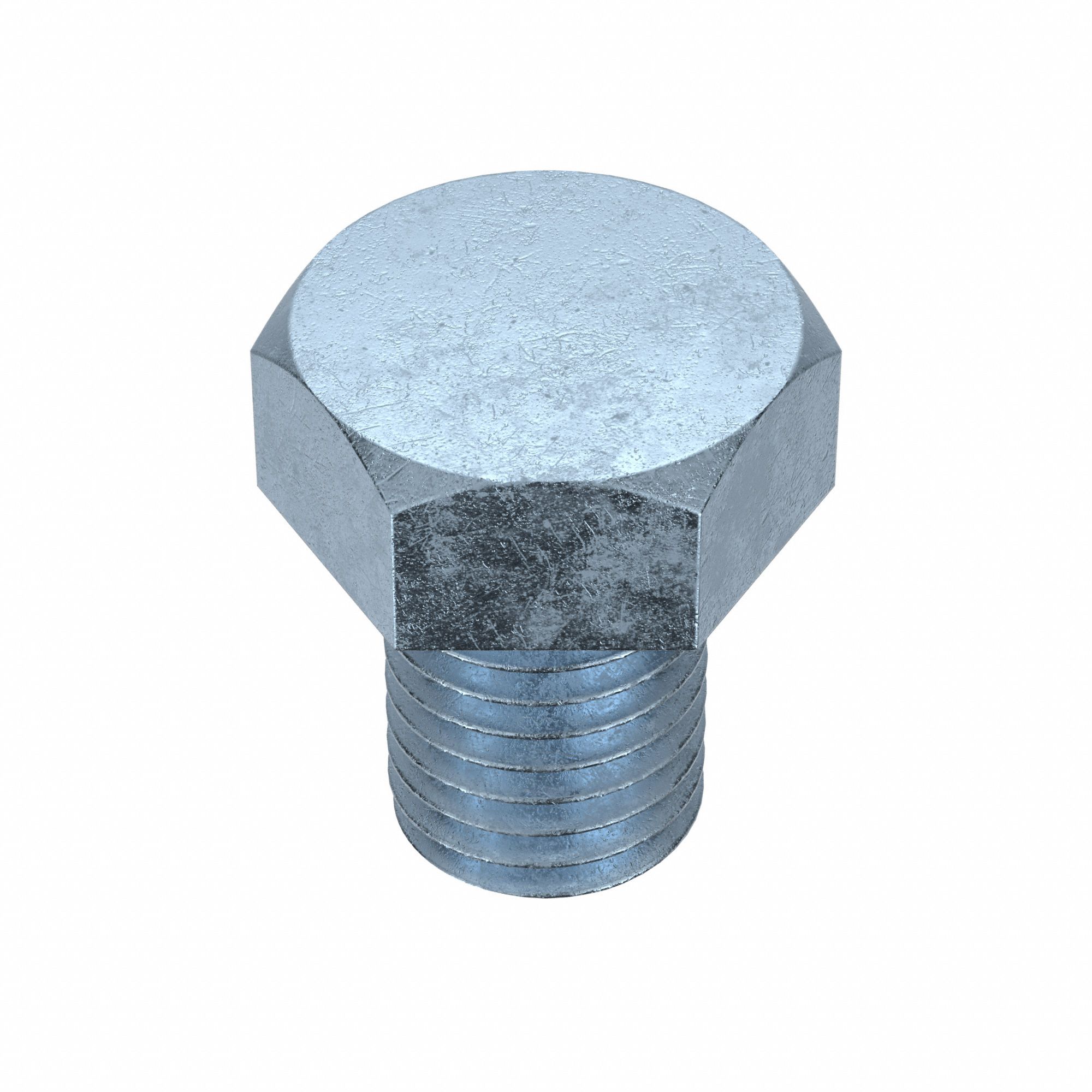 Hex Head Cap Screw: Steel, Grade 5, Zinc Plated, 3/4"-10, Coarse, 1 in lg, Globally Sourced, 10 PK