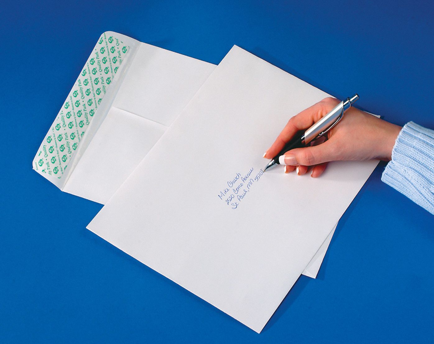 QUALITY PARK No-Tear Envelopes: #10-1/2 Envelope Size, Paper, Top ...