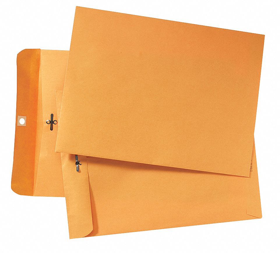 QUALITY PARK, #90 Envelope Size, Kraft, Catalog Envelopes - 23L120 ...