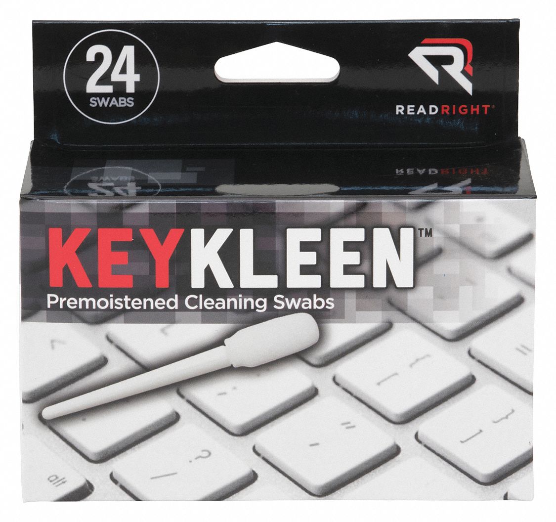 Cleaning Swabs: Recommended for Keyboards, 24 PK