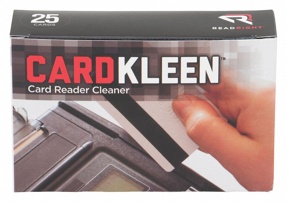 READ RIGHT Card Reader Cleaner, For Access Control/ID Cards