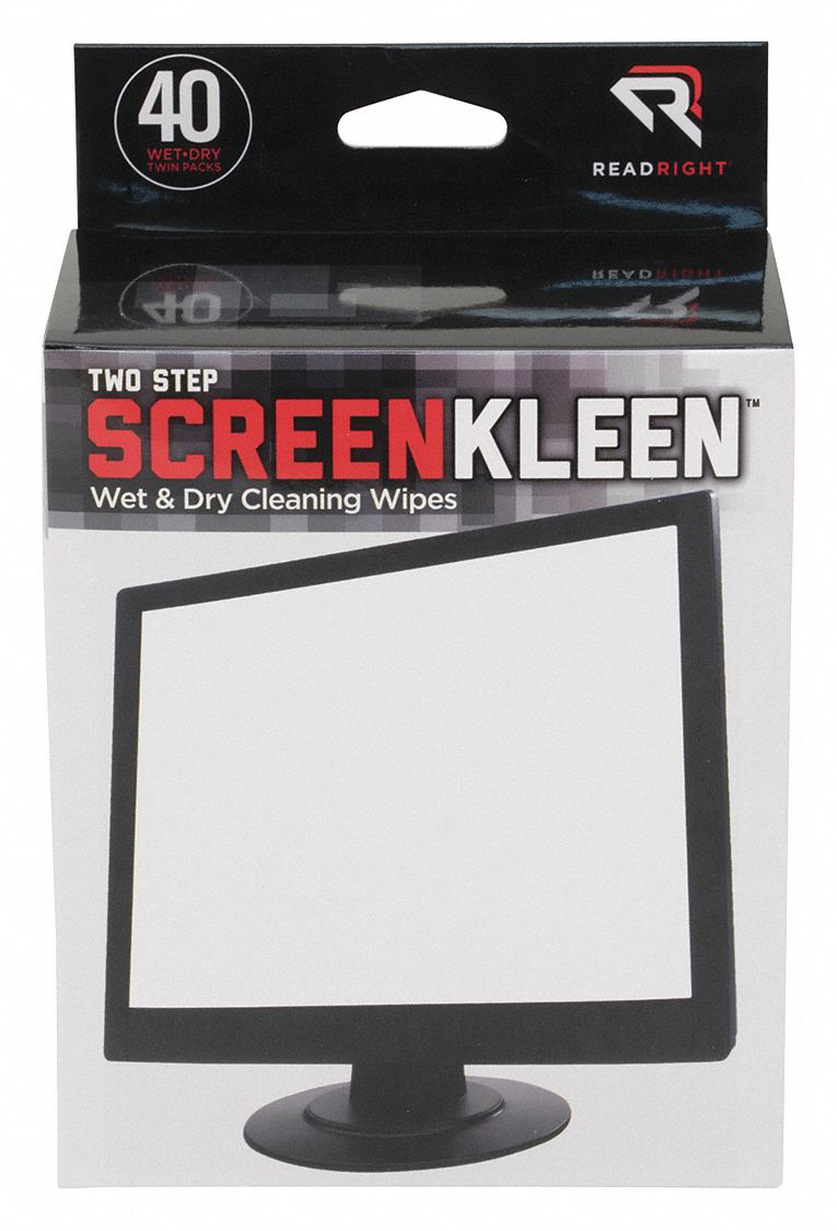 Screen Wipes, PK40