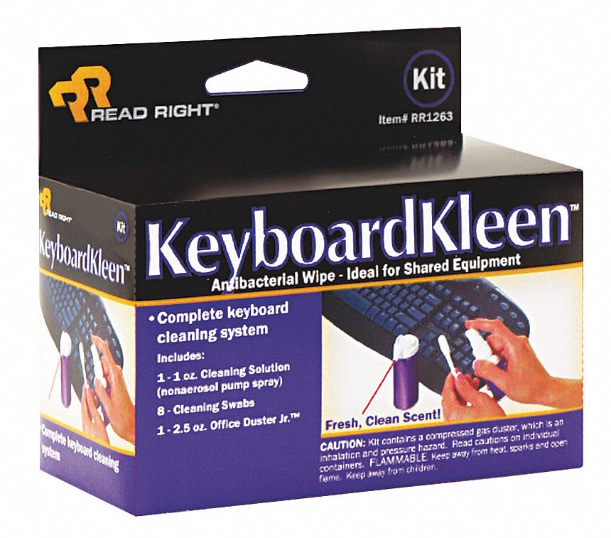 Disinfecting Wipes, For Keyboards Grainger