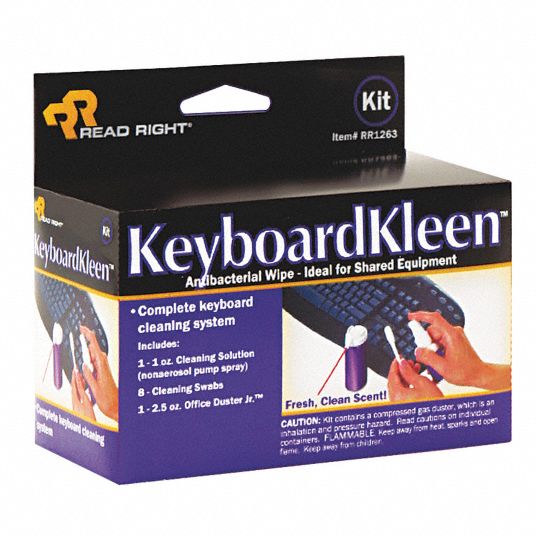 Disinfecting Wipes, For Keyboards Grainger